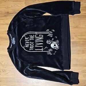 Blackcraft Cult Never Trust The Living Fuzzy Pajama Top